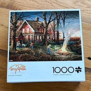Autumn Evening 1000-Piece Jigsaw Puzzle - White Box
